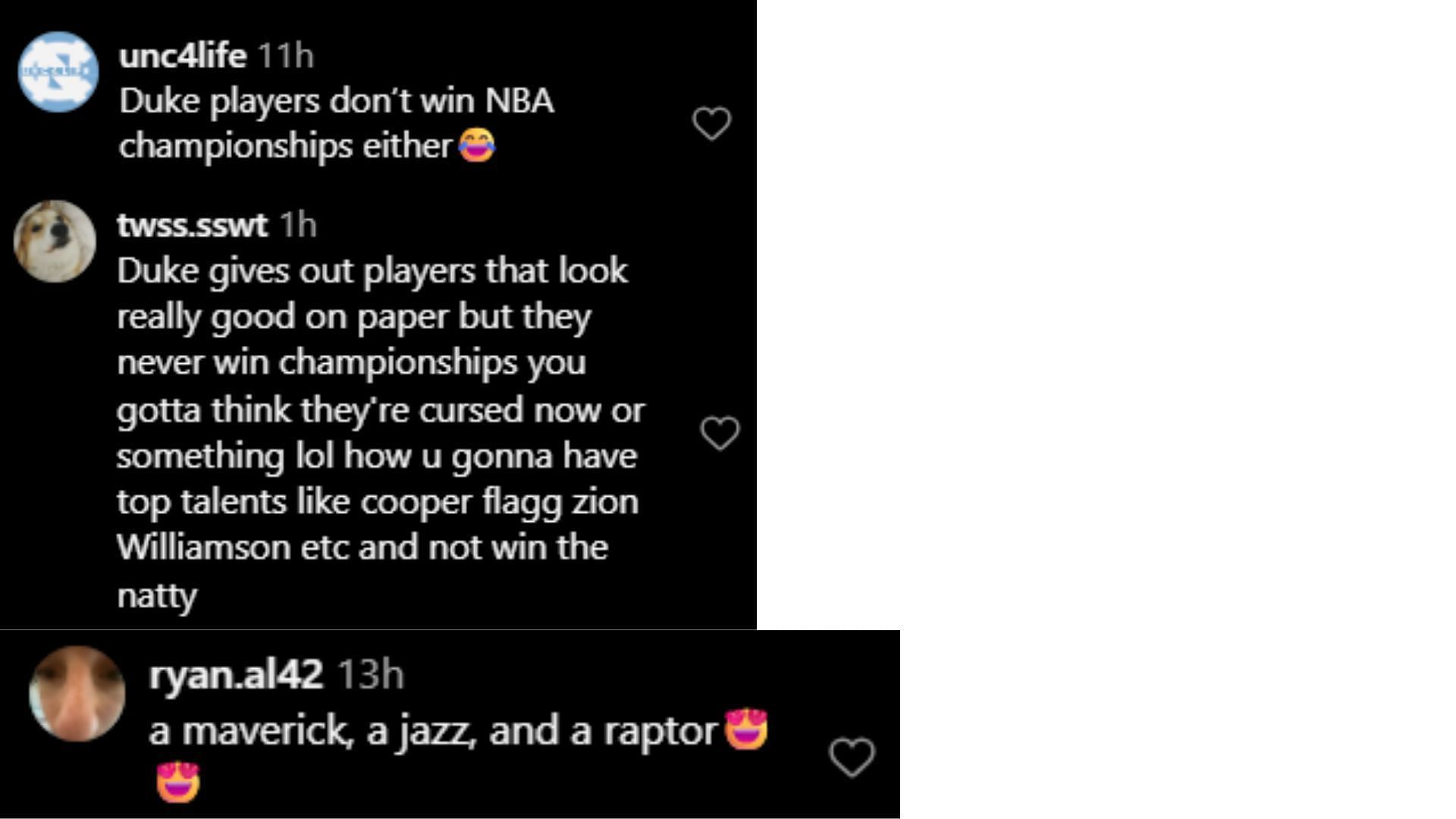 Fans react as Cooper Flagg, Kon Kneuppel, Khaman Maluach share candid pre-draft snaps